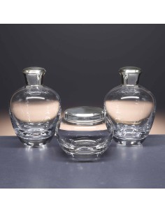 Crystal vanity set with cap - Collection 12679 - Plain size. 2