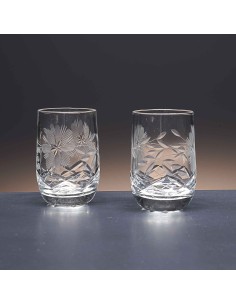 Juego de 6 vasos de cristal para chupitos de licor o whisky - Colección LOTO - Talla 057. 2