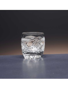 Juego de 6 vasos de cristal para chupitos de licor o whisky - Colección GALAXIA - Talla 115. 2