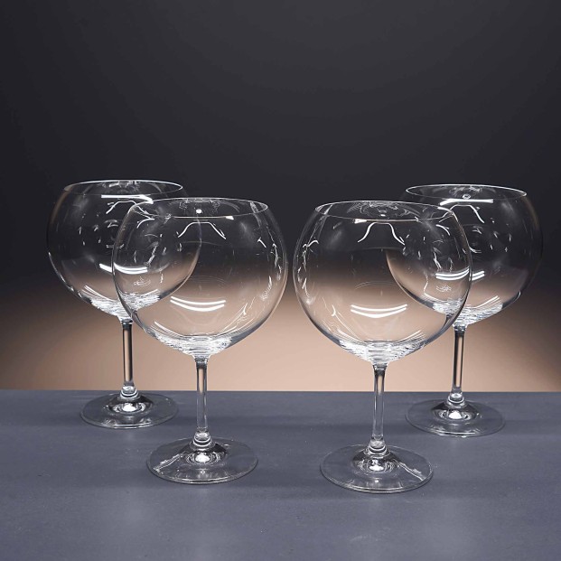 Juego de 4 copas de cristal para gin tonic - Colección GIN&TONIC.