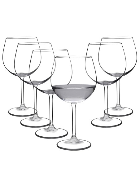 Juego de 6 copas de cristal para vino o agua - Colección GASTRO RESERVA.