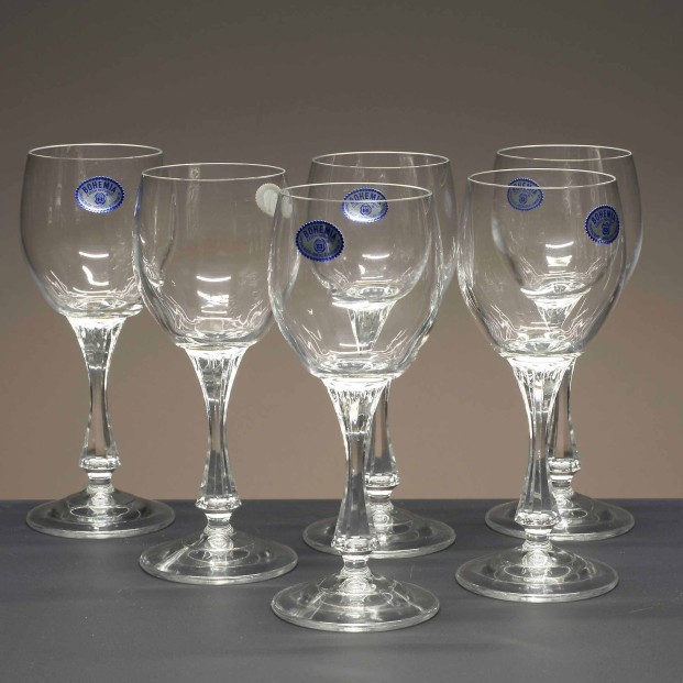 Juego de 6 copas de cristal para licor - Colección BETTY.