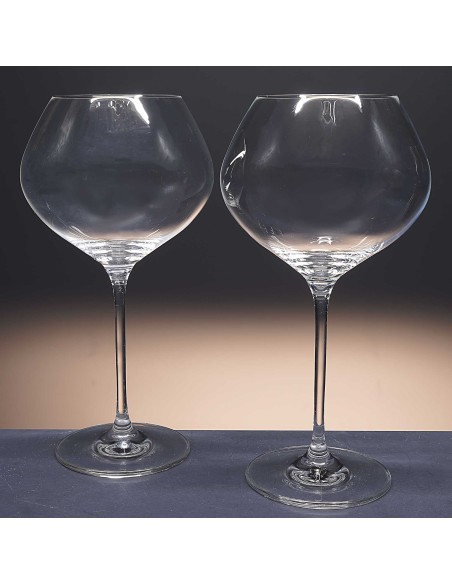 Juego de 6 copas de cristal para vino o agua - Colección CELEBRATION BORGOÑA.