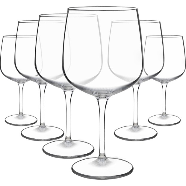 Juego de 6 copas de cristal para gin tonic - Colección PREMIUM.
