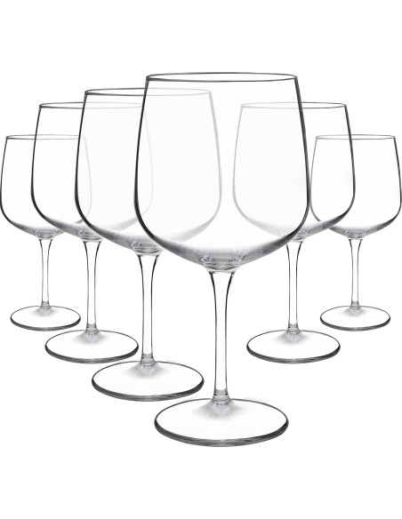 Juego de 6 copas de cristal para gin tonic - Colección PREMIUM.
