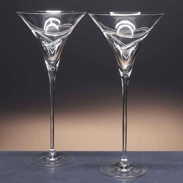 Conjunto de 6 copas de cristal para martini - Colección FASCINATION - Talla 428.
