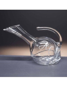 Decantador de cristal - Colección 38683-GRABADO - Grabación personalizada. 2