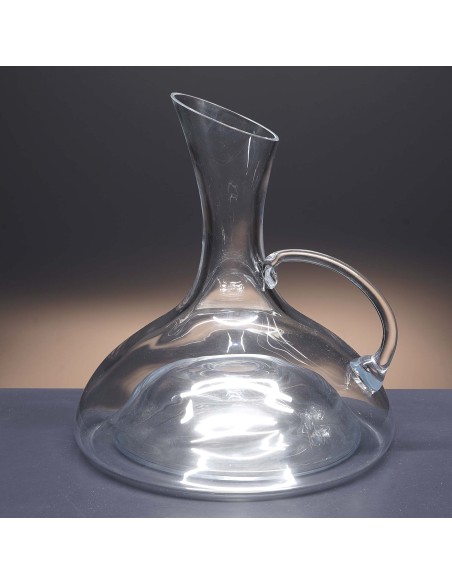Decantador de cristal con asa - Colección 92054.