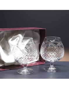 Set de 2 copas de cristal para coñac o brandy - Colección GASTRO - Talla 110. 2