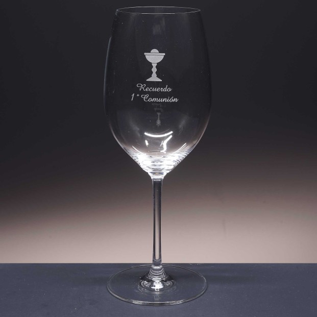 Set de 1 copas de cristal para vino - Colección STYLE-ANIVERSARIO - Talla 018.