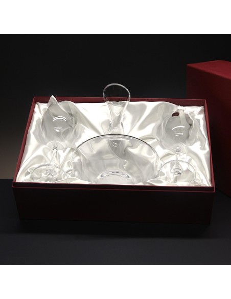 Set de 2 copas de cristal para vino o agua+decantador - Colección GASTRO BORGOÑA+3651.