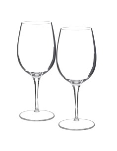 Set de 2 copas de cristal para vino o agua - Colección PALACE.