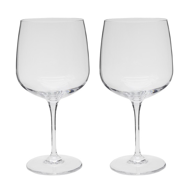Set de 2 copas de cristal para gin tonic - Colección PREMIUM.