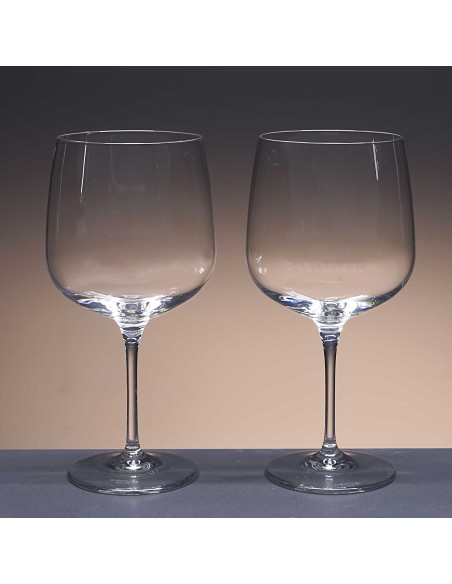 Set de 2 copas de cristal para gin tonic - Colección PREMIUM.
