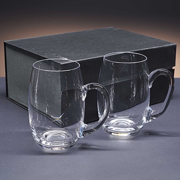 Set de 2 jarras de cristal para cerveza - Colección JARRA BEER.