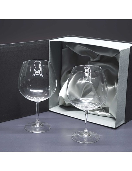 Set de 2 copas de cristal para gin tonic - Colección GIN 820.