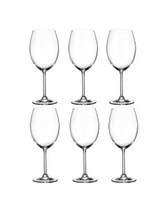 Set de 6 copas de cristal para vino o agua - Colección GASTRO BORGOÑA.