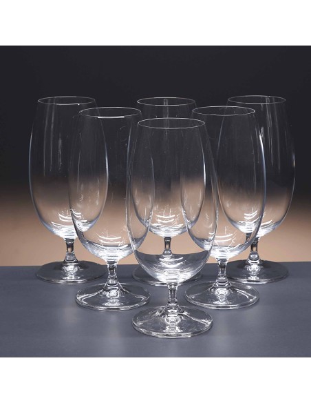 Set de 6 copas de cristal para cerveza - Colección BEERCRAFT.