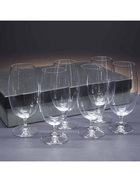 Set de 6 copas de cristal para cerveza - Colección BEERCRAFT.