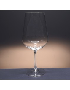 Set de 1 copa de cristal para vino o agua - Colección TORI TITANIUM. 2