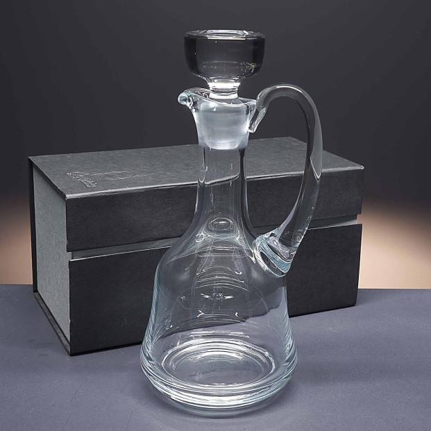 Botella de cristal - Para whisky o licor - Colección 13257.
