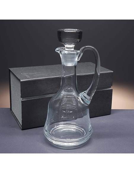 Botella de cristal - Para whisky o licor - Colección 13257.