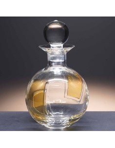Botella de cristal - Para whisky o licor - Colección 90143. 2