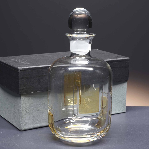 Botella de cristal - Para whisky o licor - Colección 90115.