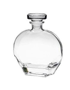 Botella de cristal - Para whisky o licor - Colección PUCCINI.
