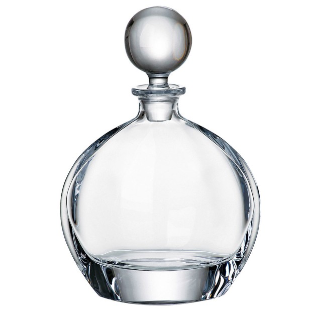 Botella de cristal - Para whisky o licor - Colección BITRO.