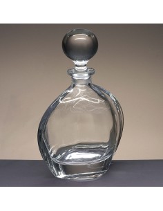 Botella de cristal - Para whisky o licor - Colección BITRO. 2