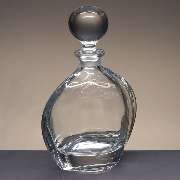 Botella de cristal - Para whisky o licor - Colección BITRO.