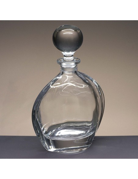 Botella de cristal - Para whisky o licor - Colección BITRO.