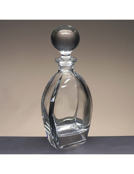 Botella de cristal - Para whisky o licor - Colección BITRO.