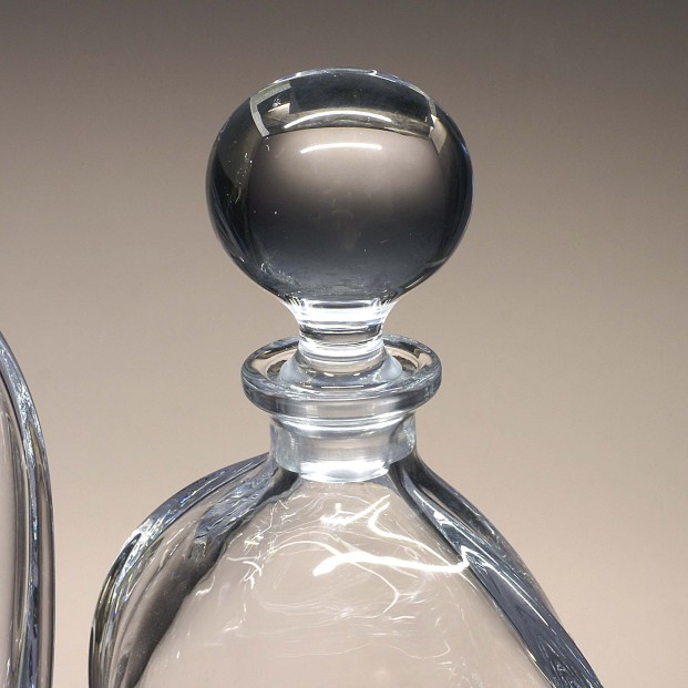 Botella de cristal - Para whisky o licor - Colección BITRO.