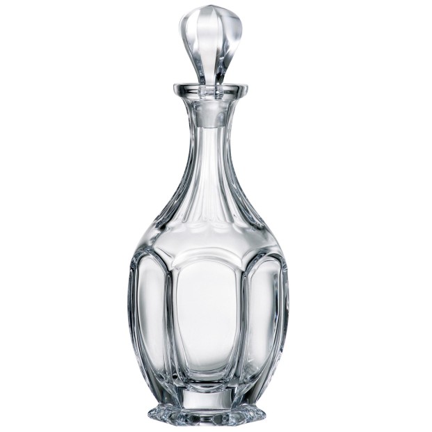Botella de cristal - Para whisky o licor - Colección SAFARI.