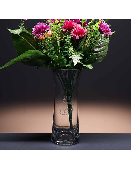 Florero de cristal - Jarrón - Colección 82500-ANIVERSARIO.