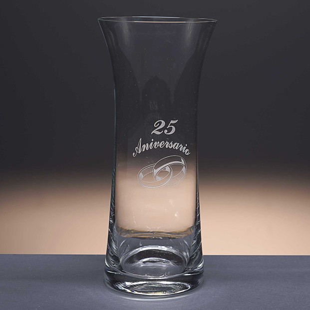 Florero de cristal - Jarrón - Colección 82500-ANIVERSARIO.