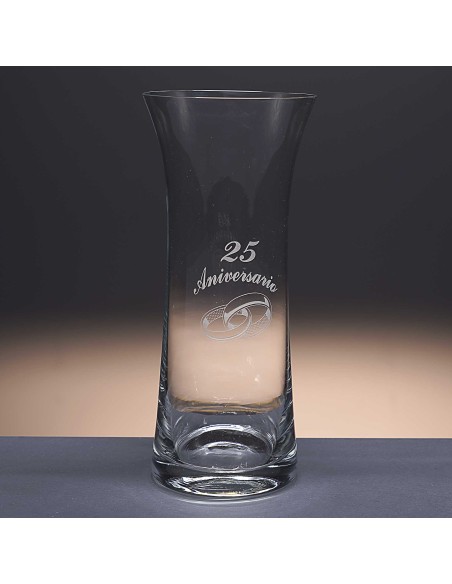 Florero de cristal - Jarrón - Colección 82500-ANIVERSARIO.