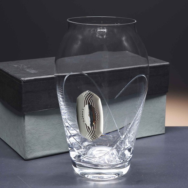 Florero de cristal - Jarrón - Colección 82501 - Talla 080.