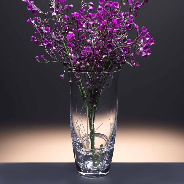 Florero de cristal - Jarrón - Colección 82505 - Talla ESP.
