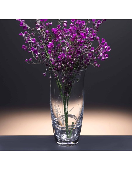 Florero de cristal - Jarrón - Colección 82505 - Talla ESP.