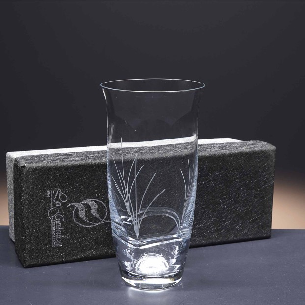 Florero de cristal - Jarrón - Colección 82505 - Talla ESP.