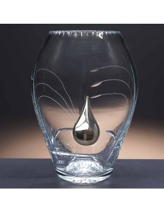 Florero de cristal - Jarrón - Colección 3239 - Talla 410 - Bilaminado.