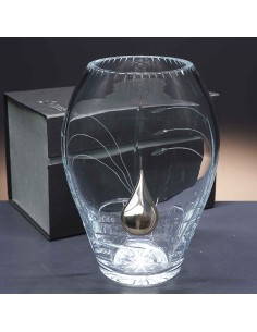 Florero de cristal - Jarrón - Colección 3239 - Talla 410 - Bilaminado. 2