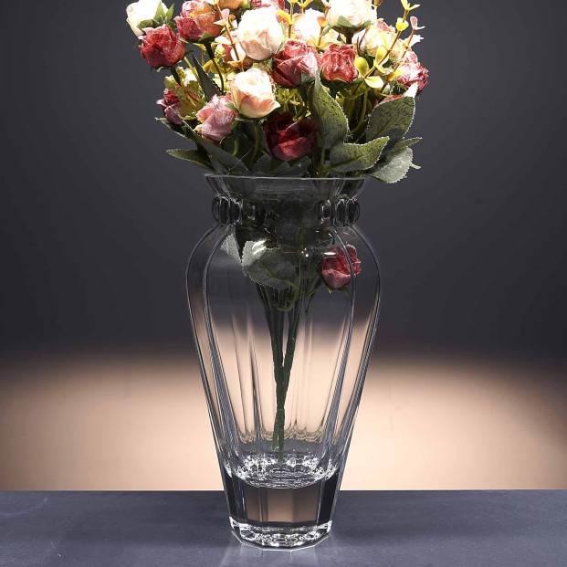 Florero de cristal - Jarrón - Colección SATURNO.