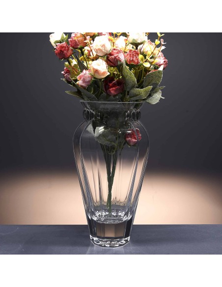 Florero de cristal - Jarrón - Colección SATURNO.