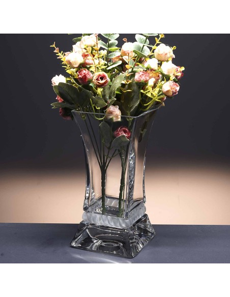 Florero de cristal - Jarrón - Colección ALTHEA.