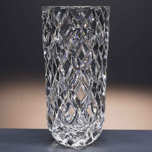 Florero de cristal - Jarrón - Colección MILONE.