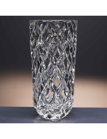 Florero de cristal - Jarrón - Colección MILONE.